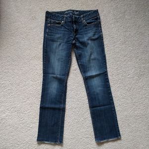 American Eagle Straight Stretch Jeans, size 8